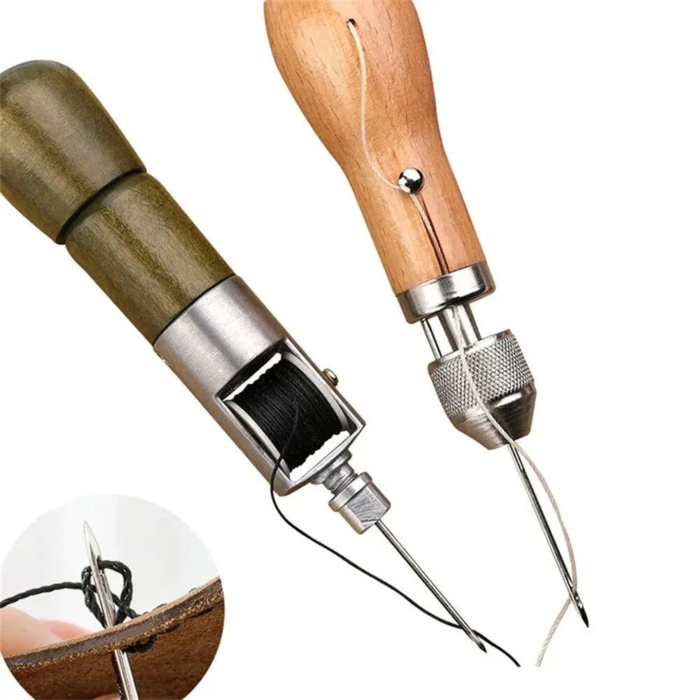 Leatherwork Awl - DIY Deri Dikiş Bız Seti Mumlu