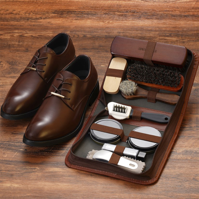 Leatherwork Tool Kit - At kılı ayakkabı fırça seti deri