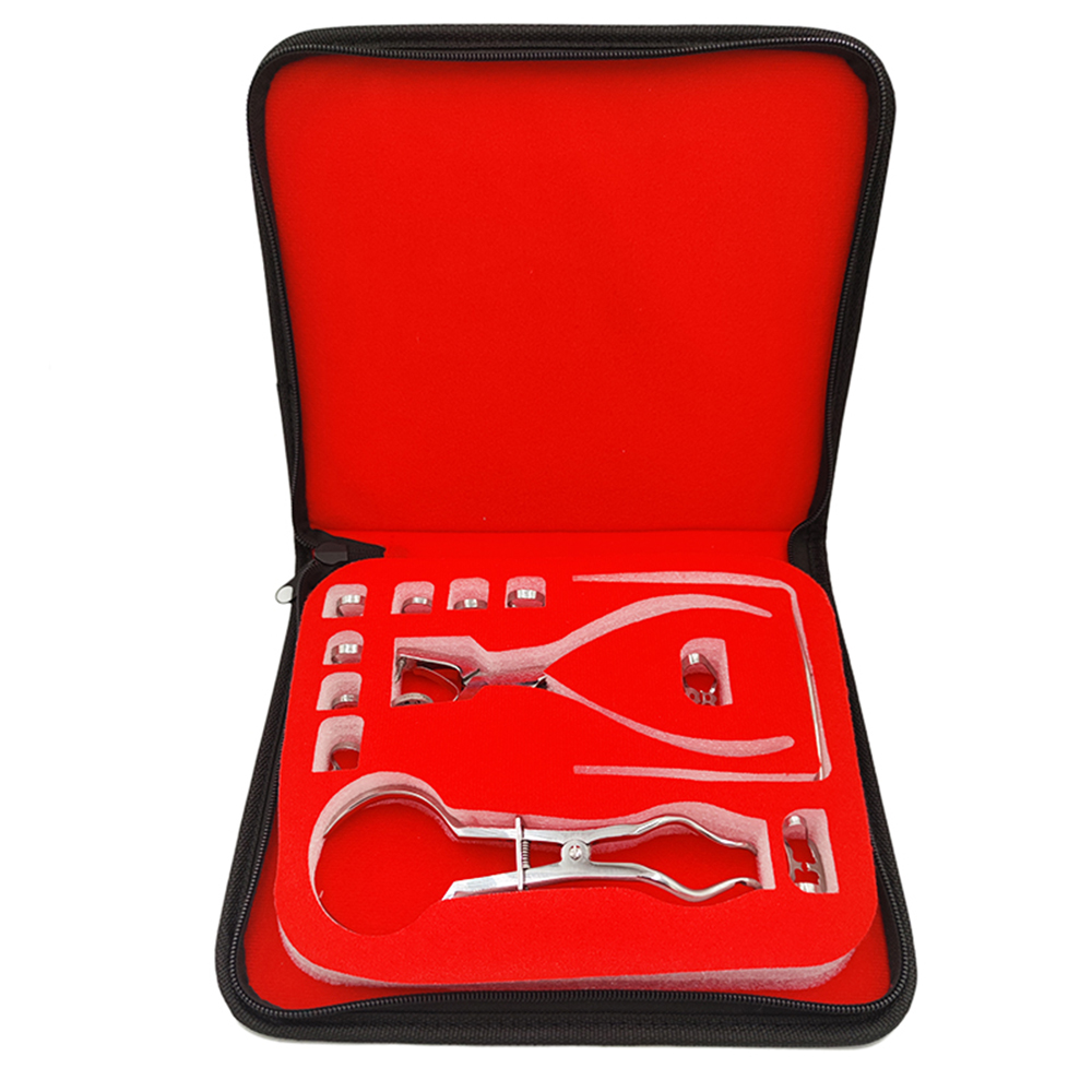 Leatherwork Tool Kit - Diş hekimliği barajı delik zımba seti