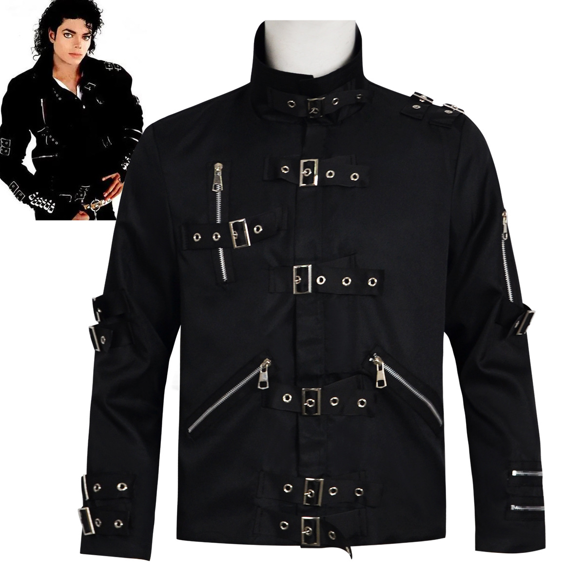 Leather Work Vest - Punk Heavy Metal V8 Deri Ceket,