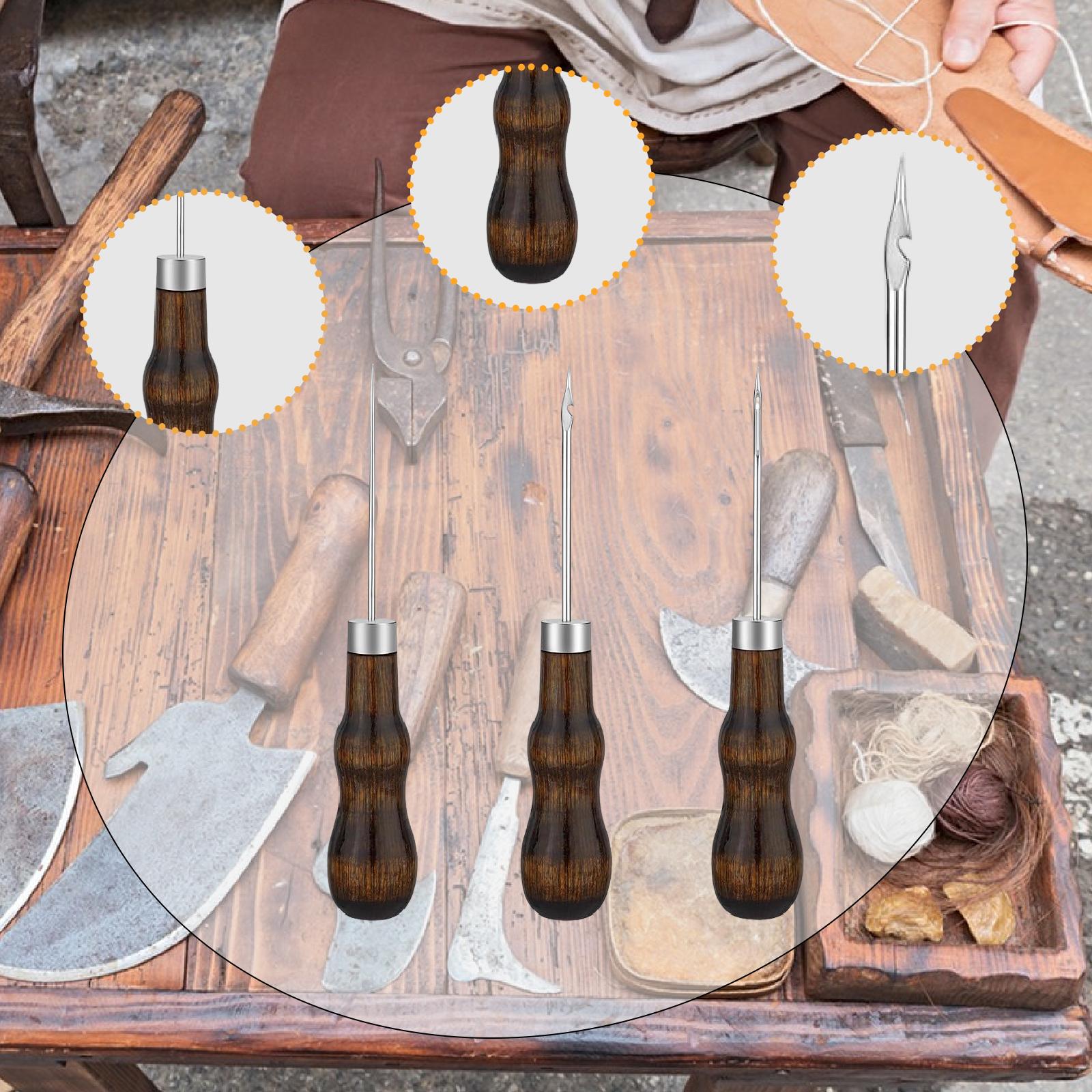Leatherwork Awl - El Dikiş Seti Hassas Deri Dikiş