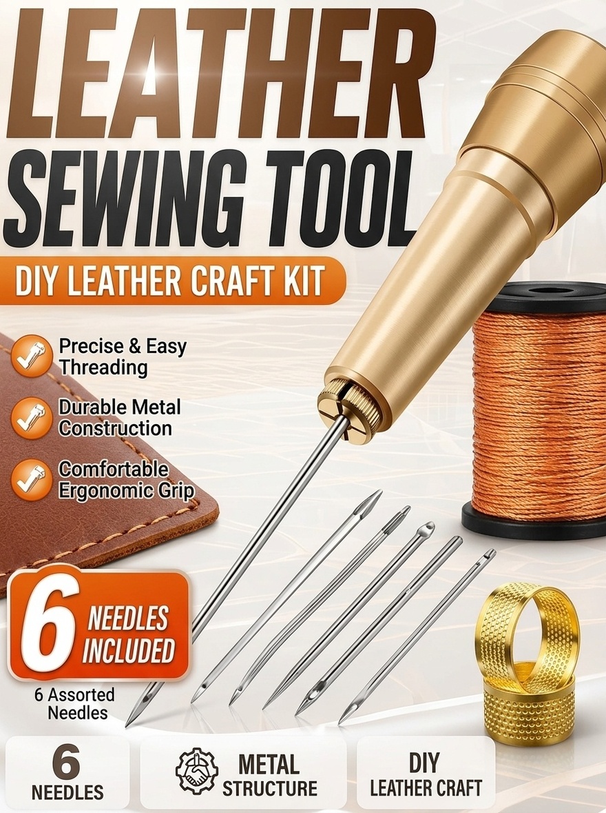 Deri Dikiş Aleti, Deri El Sana - Leatherwork Awl incelemesi ve fiyatı