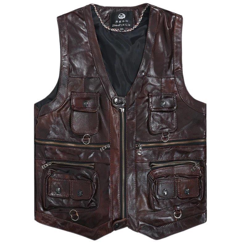 2023 sığır derisi hakiki deri  - Leather Work Vest incelemesi ve fiyatı