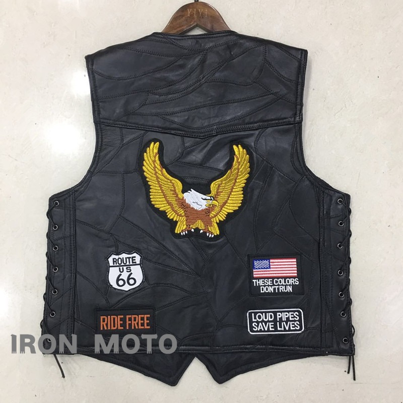 YENI Motosiklet Yelekleri Erke - Leather Work Vest incelemesi ve fiyatı