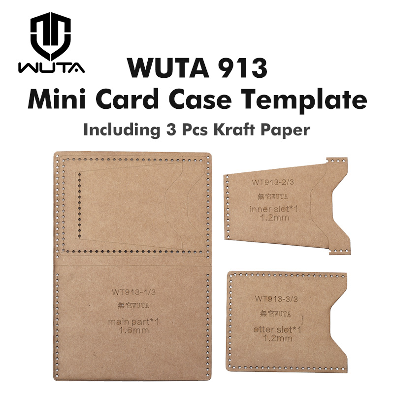 WUTA 913 Mini kart kılıfı Kraf - Leatherwork Tool Kit incelemesi ve fiyatı
