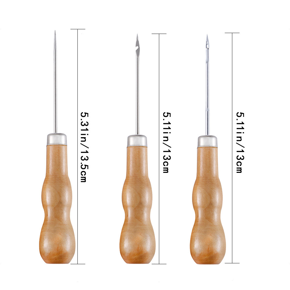 Deri Bız Ahşap Saplı Bız Dikiş - Leatherwork Awl incelemesi ve fiyatı