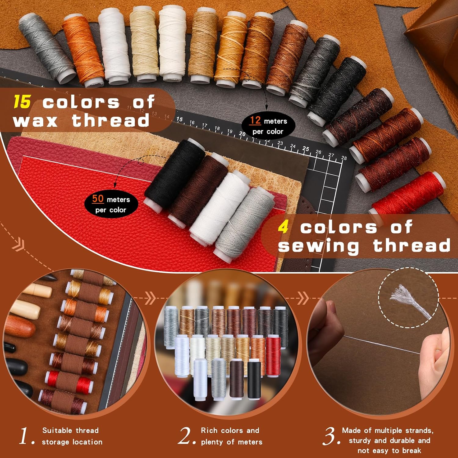 Deri İşleme Seti, Özel El Çant - Leatherwork Tool Kit incelemesi ve fiyatı