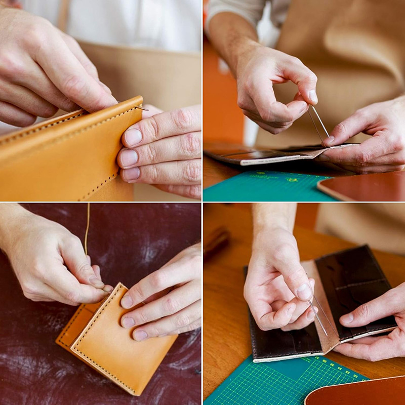 10/11 adet deri dikiş seti der - Leatherwork Tool Kit incelemesi ve fiyatı