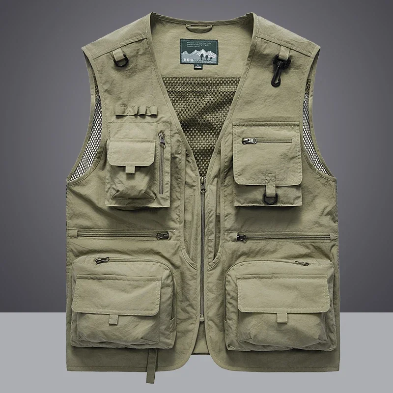 Yazlık Erkekler İçin Çok Cepli - Leather Work Vest incelemesi ve fiyatı