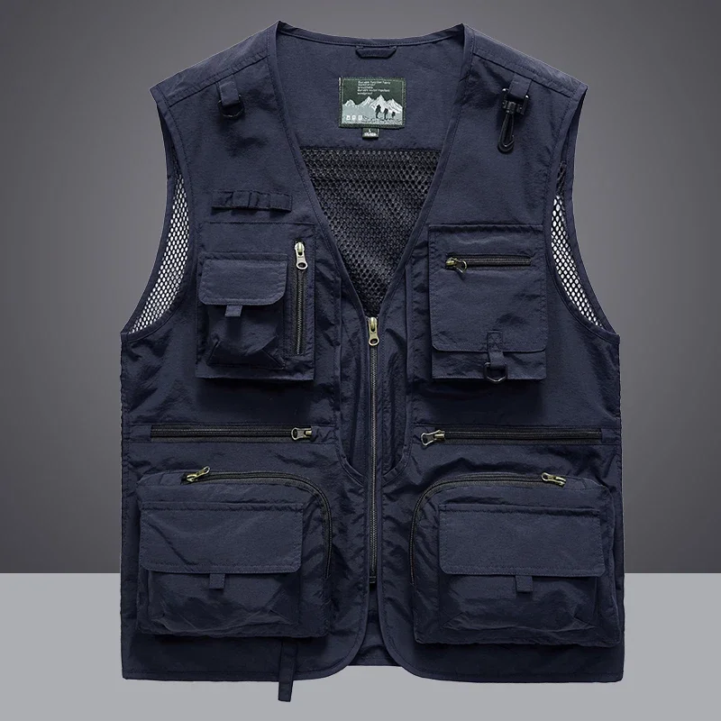 Yazlık Erkekler İçin Çok Cepli - Leather Work Vest incelemesi ve fiyatı