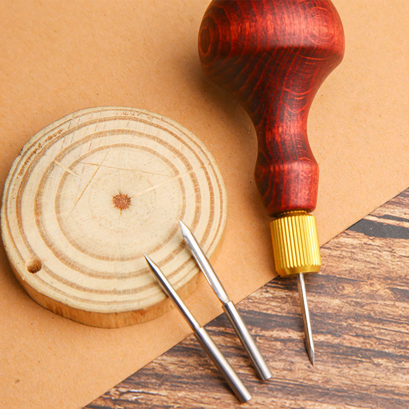 1 takım DIY Deri Yumruk Awl Ah - Leather Punch Revolving incelemesi ve fiyatı