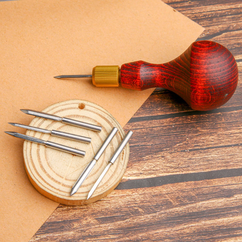 1 takım DIY Deri Yumruk Awl Ah - Leather Punch Revolving incelemesi ve fiyatı