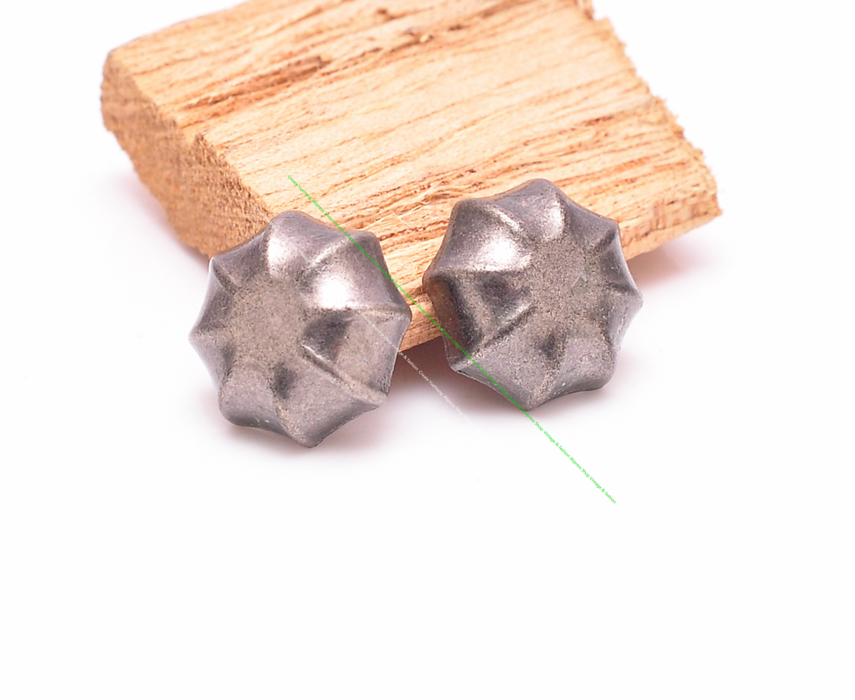 50 adet Retro Gümüş Rozet Çiçe - Leatherwork Jewelry incelemesi ve fiyatı