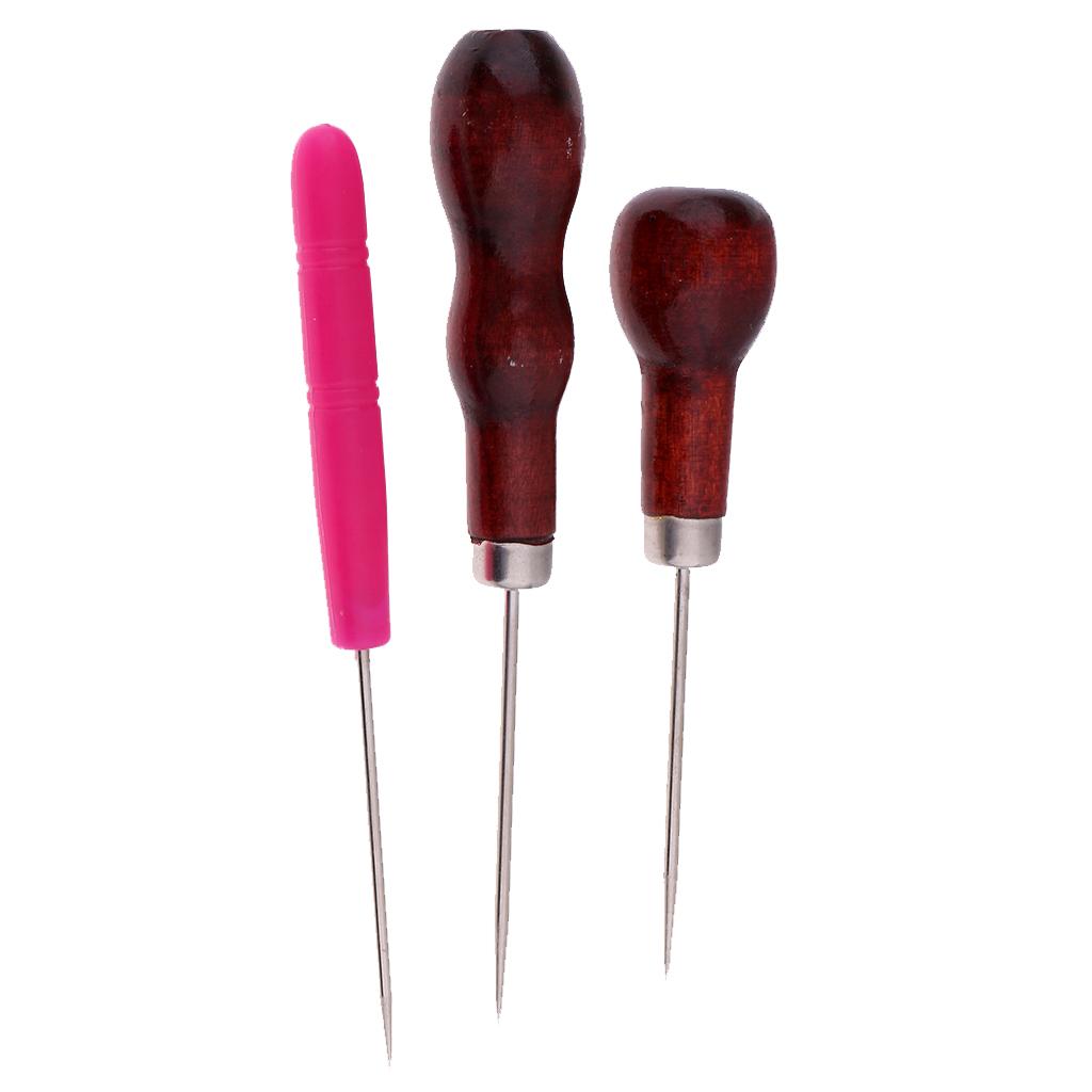 Dayanıklı Ahşap Metal Dikiş Si - Leatherwork Awl incelemesi ve fiyatı