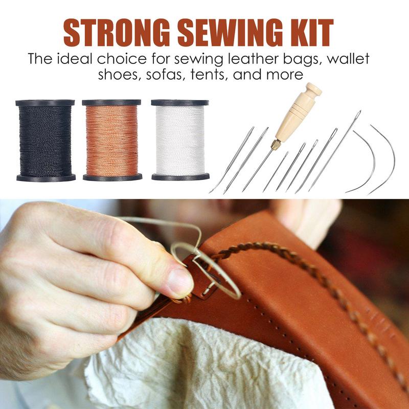 Deri dikiş kiti ağır dikiş kit - Leatherwork Awl incelemesi ve fiyatı