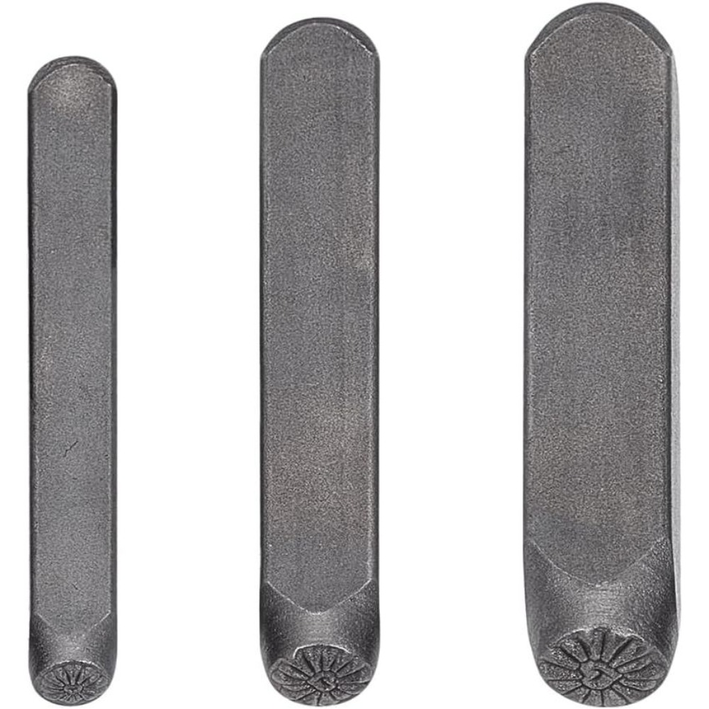 3 adet Metal delme damgası kal - Leatherwork Jewelry incelemesi ve fiyatı