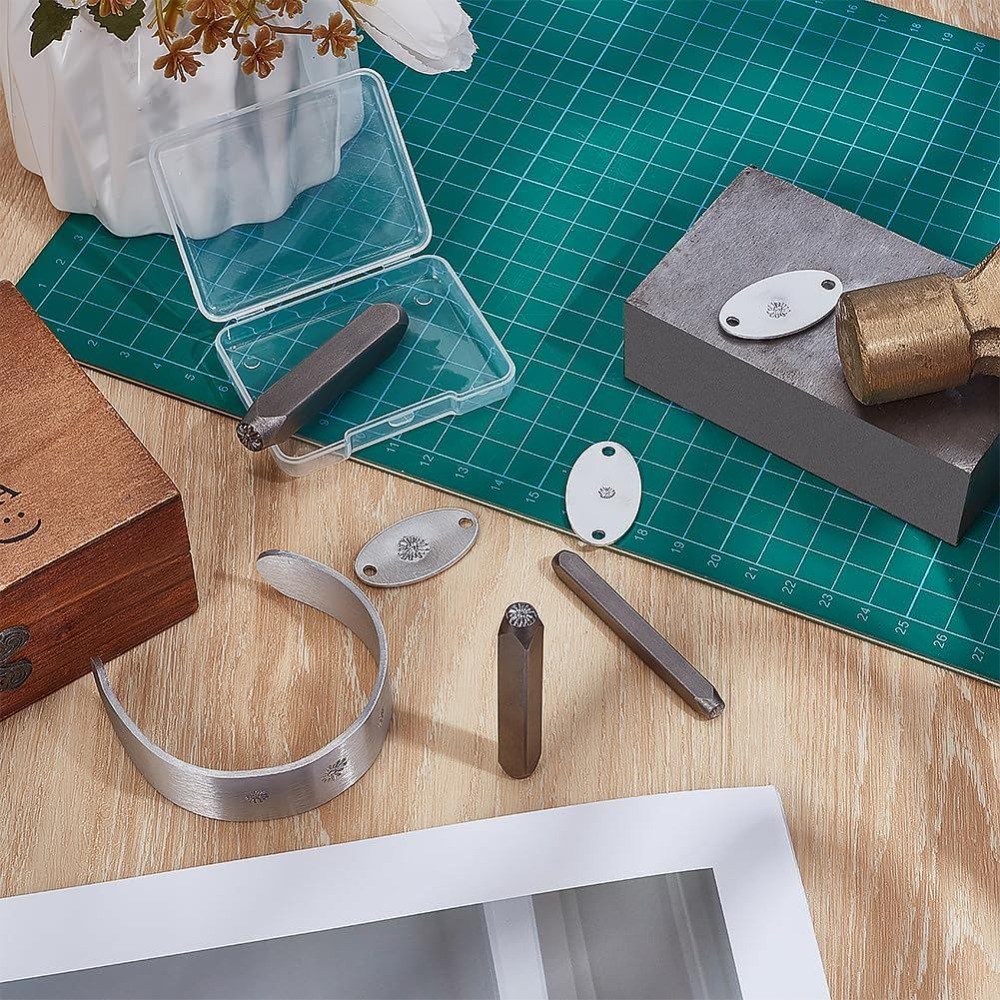 3 adet Metal delme damgası kal - Leatherwork Jewelry incelemesi ve fiyatı