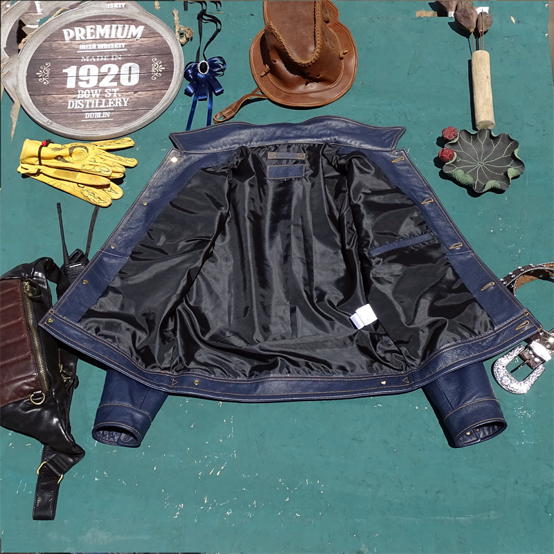   Knight Hakiki Deri Ceket Kıs - Leather Work Jeans incelemesi ve fiyatı