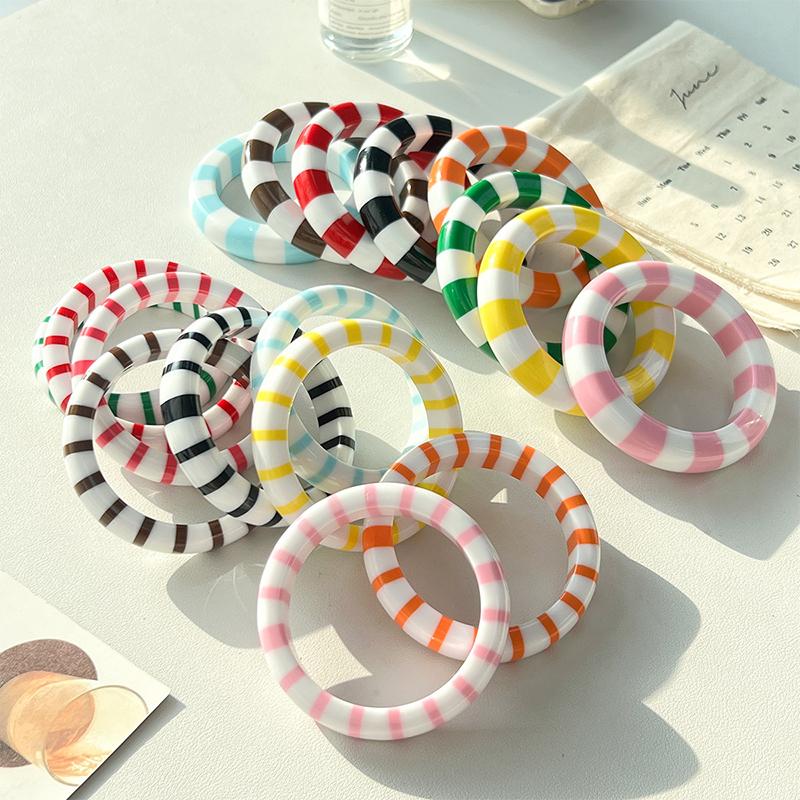 Renk Bloklu Reçine Manşet Bile - Leatherwork Jewelry incelemesi ve fiyatı