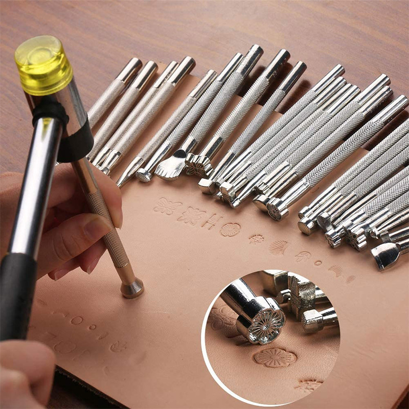 El işçiliği DIY Deri Aletleri  - Leatherwork Tool Kit incelemesi ve fiyatı