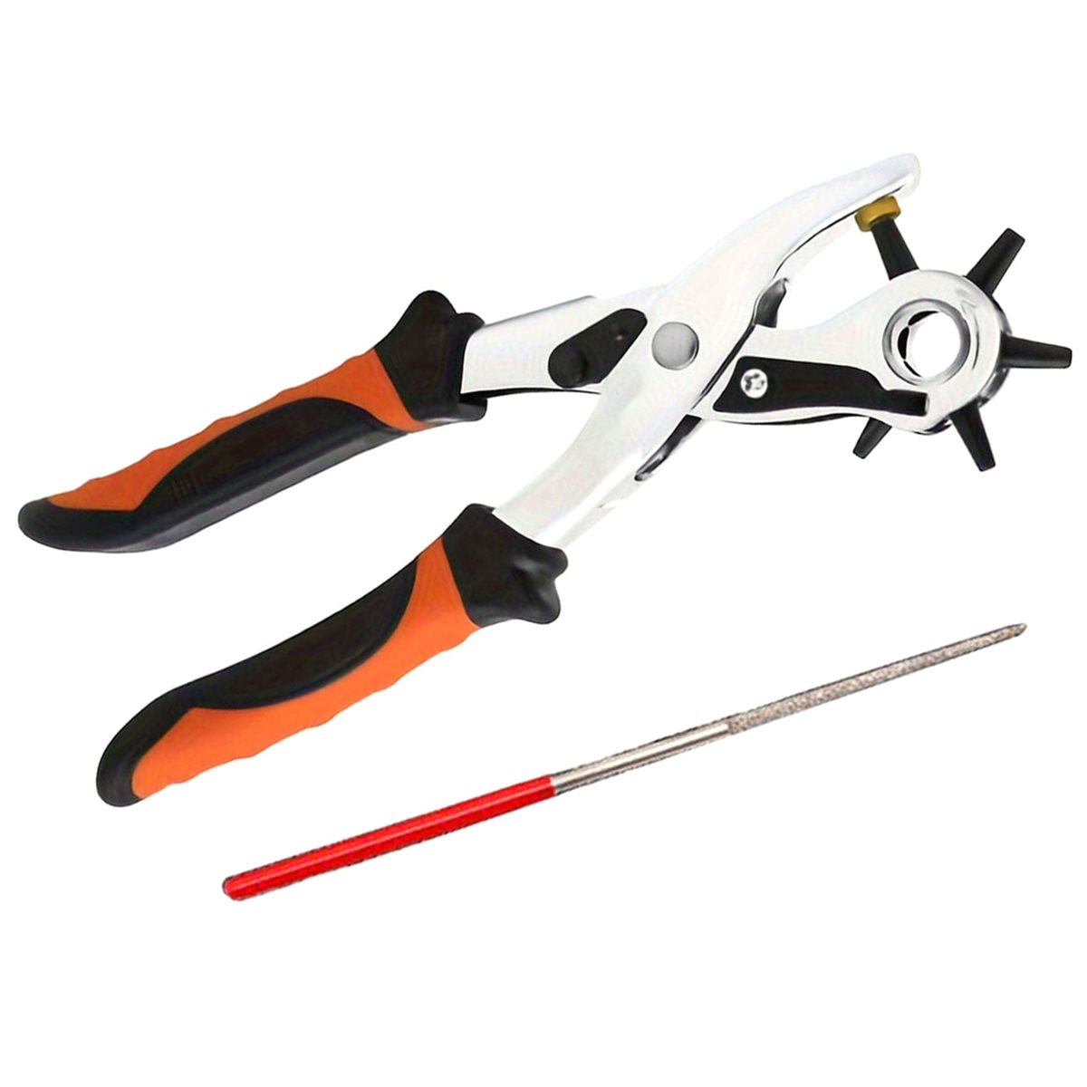 828 Mega İndirim 2-4.5mm Deri  - Leather Punch Revolving incelemesi ve fiyatı