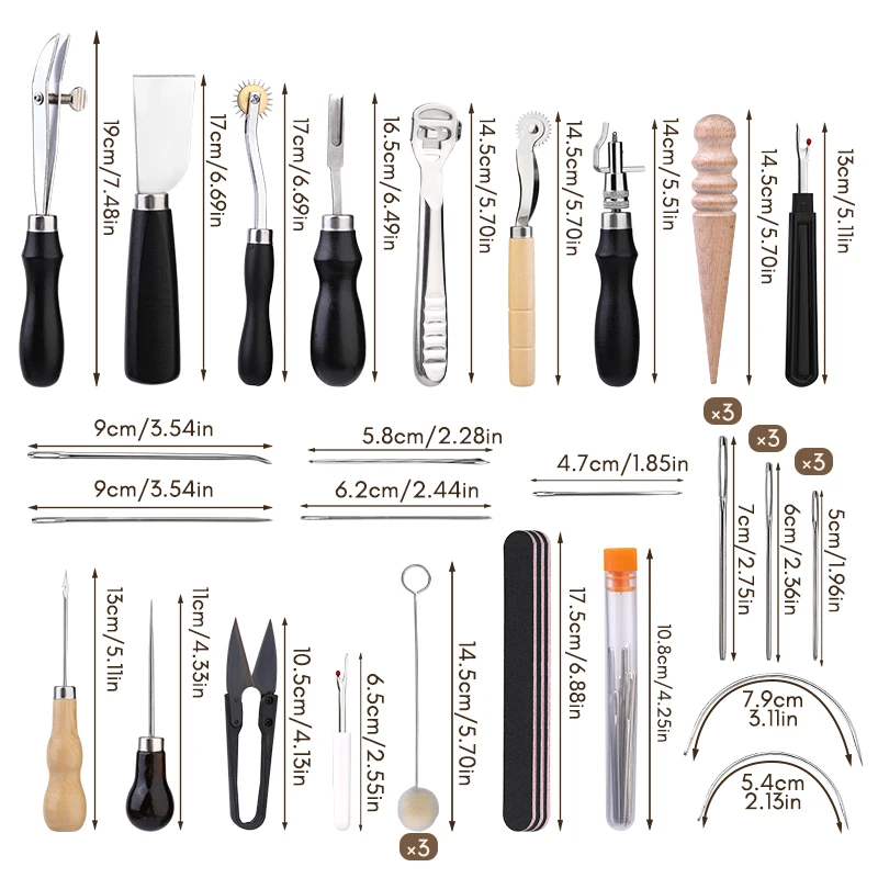 KRABALL Profesyonel Deri El Sa - Leatherwork Tool Kit incelemesi ve fiyatı